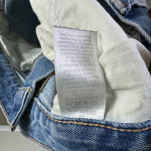 Everlane Slim Fit Organic Cotton Jeans US Men's 38X34 - Picture 6 of 7